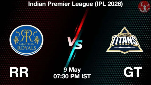 RR vs GT IPL 2026: Match Preview,
