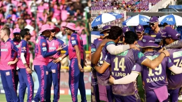 RR vs KKR Impact Player, Playing 11,