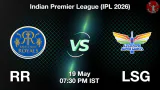 RR vs LSG IPL 2026: Match Preview, Playing XI, Head-to-Head & AI Prediction