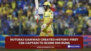 Ruturaj Gaikwad created history: First CSK