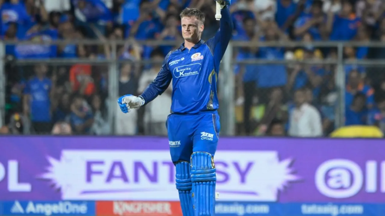 ryan rickelton (mi) kkr vs mi ipl 2026