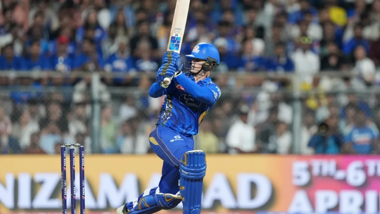 ryan rickelton (mi) pbks vs mi ipl 2026
