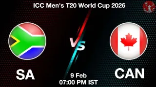 SA vs CAN World Cup 2026,