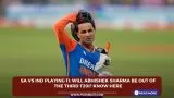 SA vs IND Playing