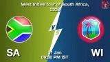 SA vs WI 3rd