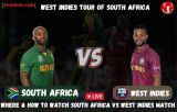 SA vs WI LIVE