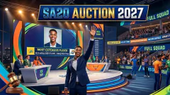 SA20 Auction: Sold Players List, Picture