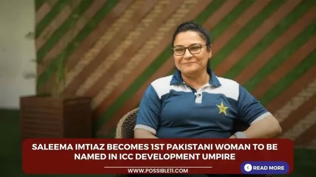 Saleema Imtiaz becomes 1st Pakistani woman to