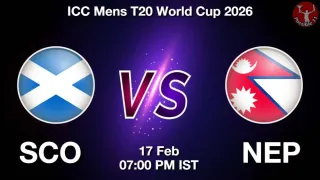 SCO vs NEP T20 WC 2026,