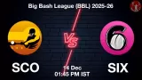 SCO vs SIX BBL
