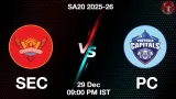 SEC vs PC SA20
