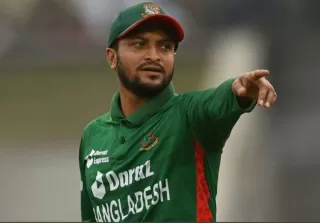 Shakib Al Hasans Entry in shane