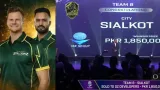 Sialkot Stallionz PSL Team,