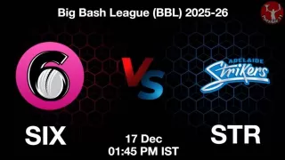 SIX vs STR BBL 2025-26, Pitch