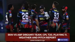 SKN vs ABF Dream11 Team, CPL