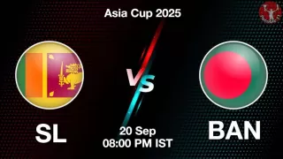 SL vs BAN Asia Cup 2025: