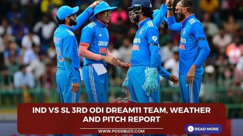SL vs IND 3rd