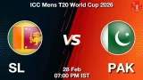 SL vs PAK T20