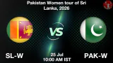 SL-W vs PAK-W 2nd