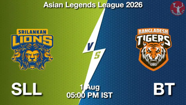SLL vs BT ALL 2026 Match Preview,