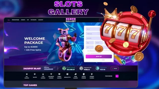 Slots Gallery Casino without Borders. Easy Registration,