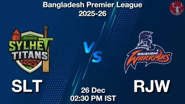 SLT vs RJW BPL 2025-26, Pitch Report,
