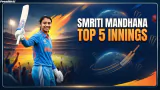 Smriti Mandhana top 5 innings