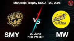 SMY vs MW 2026 Match Picture
