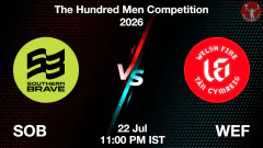 SOB vs WEF 2026 Match Picture