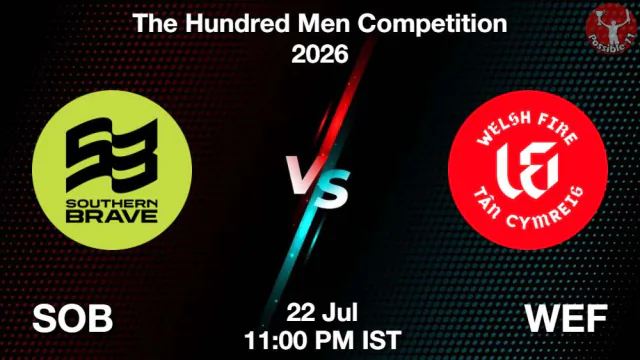 SOB vs WEF 2026 Match Preview, Head
