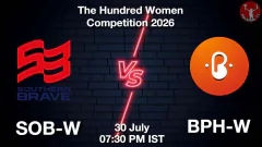 SOB-W vs BPH-W 2026 Match Picture