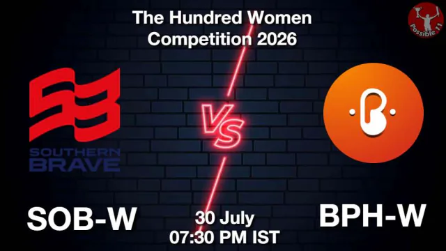 SOB-W vs BPH-W 2026 Match Preview, Head