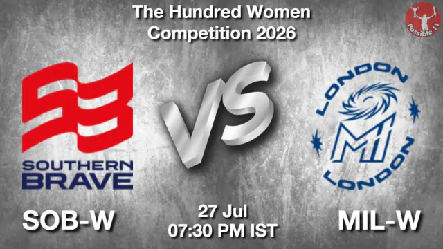 SOB-W vs MIL-W 2026 Match Preview, Head