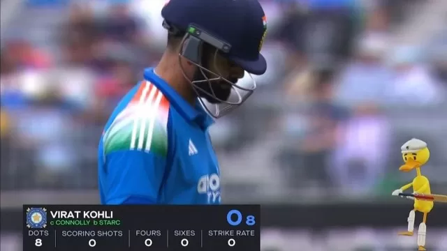 Social Media Reactions After Virat Kohli Duck