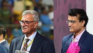 Sourav Ganguly reacts after Roger Binny