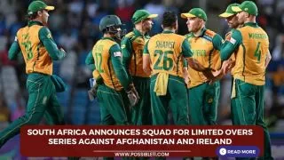 South Africa announces squad for White-ball