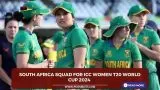 South Africa squad for