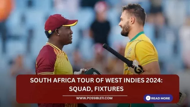South Africa tour of West Indies 2024: