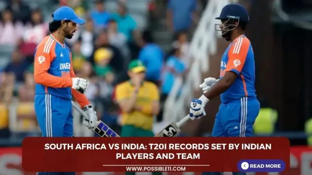 South Africa vs India: T20I records set