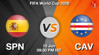 SPN vs CAV FIFA World Cup