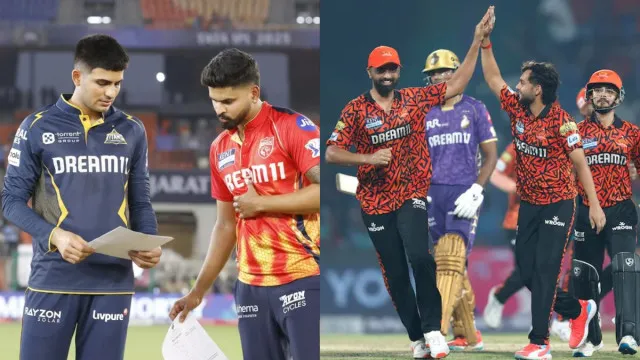 SRH vs KKR & GT vs PBKS: