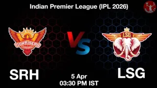 SRH vs LSG IPL 2026, Pitch