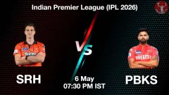 SRH vs PBKS IPL 2026: Picture