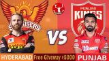 SRH vs PBKS Match