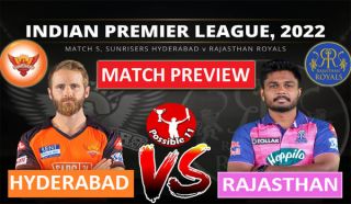 SRH vs RR Match Preview, Dream11