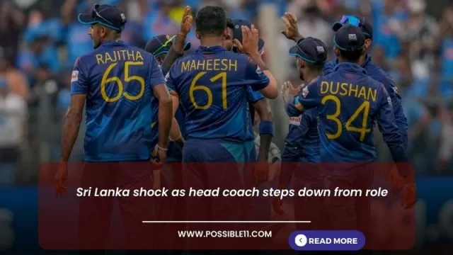 Sri Lanka in shock after Head Coach