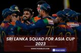 Sri Lanka Squad For