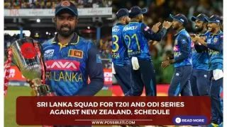 Sri Lanka squad for T20I and