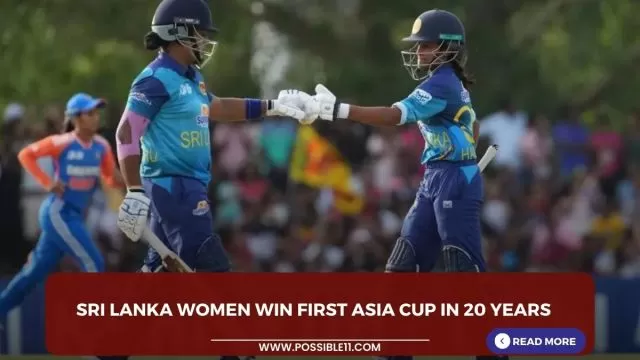 Sri Lanka Women win first Asia Cup