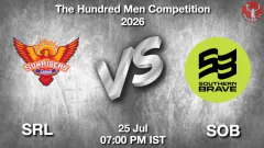 SRL vs SOB 2026 Match Picture